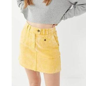 BDG Sonny Acid Wash Denim Mini Skirt